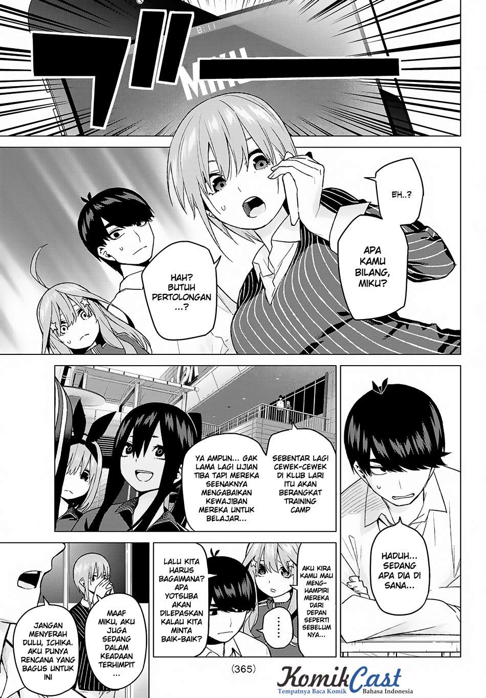 Go-toubun no Hanayome Chapter 46 - halaman 19