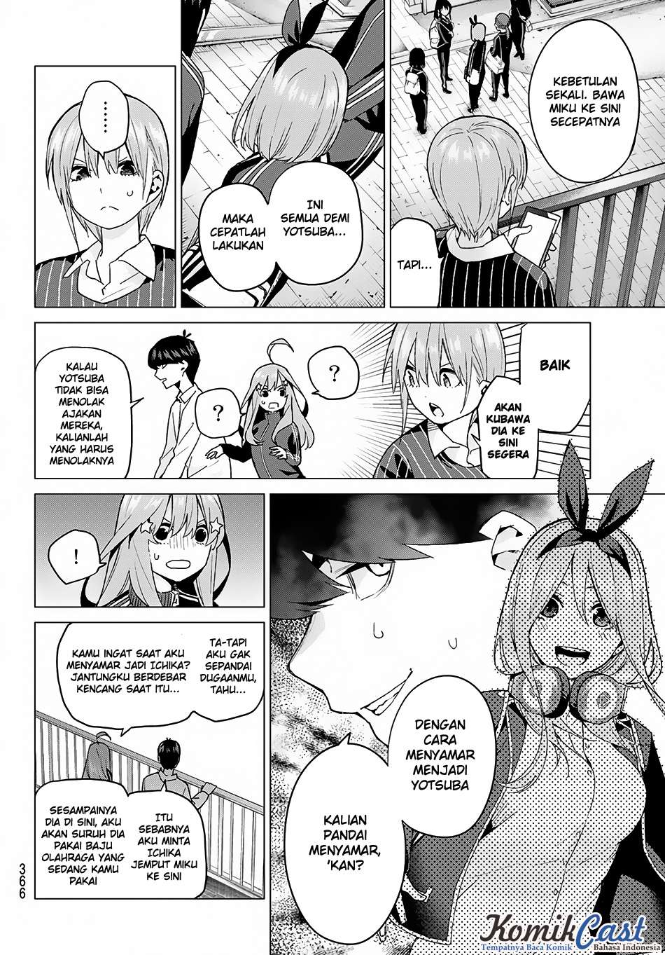 Go-toubun no Hanayome Chapter 46 - halaman 20