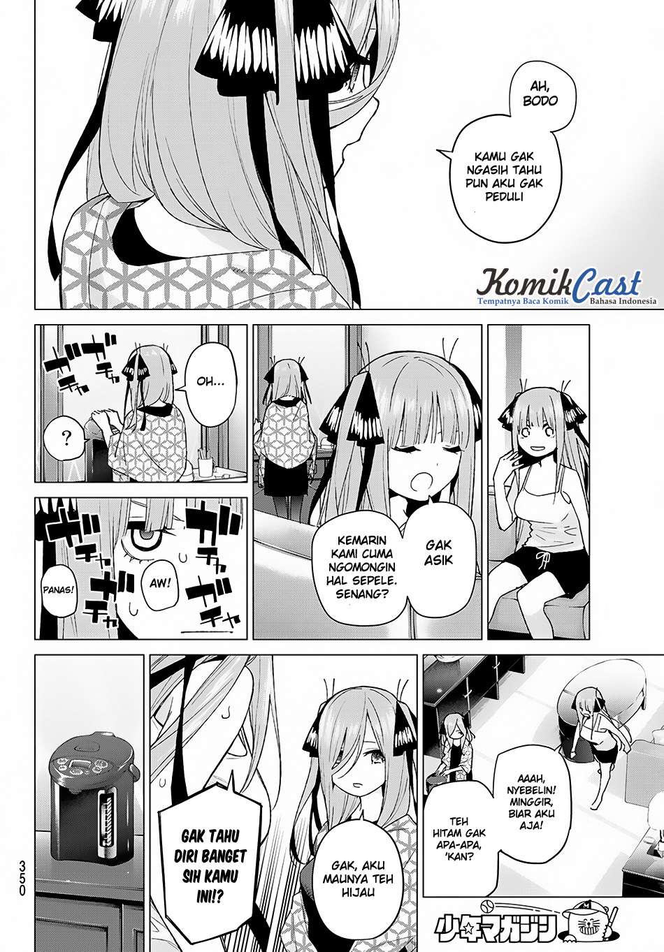 Go-toubun no Hanayome Chapter 46 - halaman 5