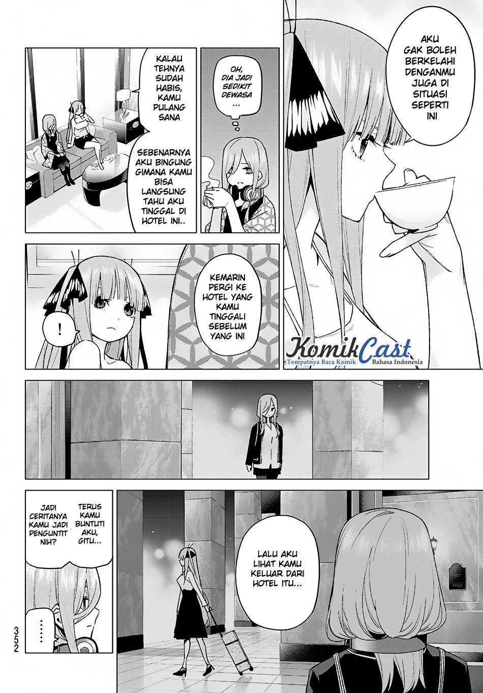 Go-toubun no Hanayome Chapter 46 - halaman 7