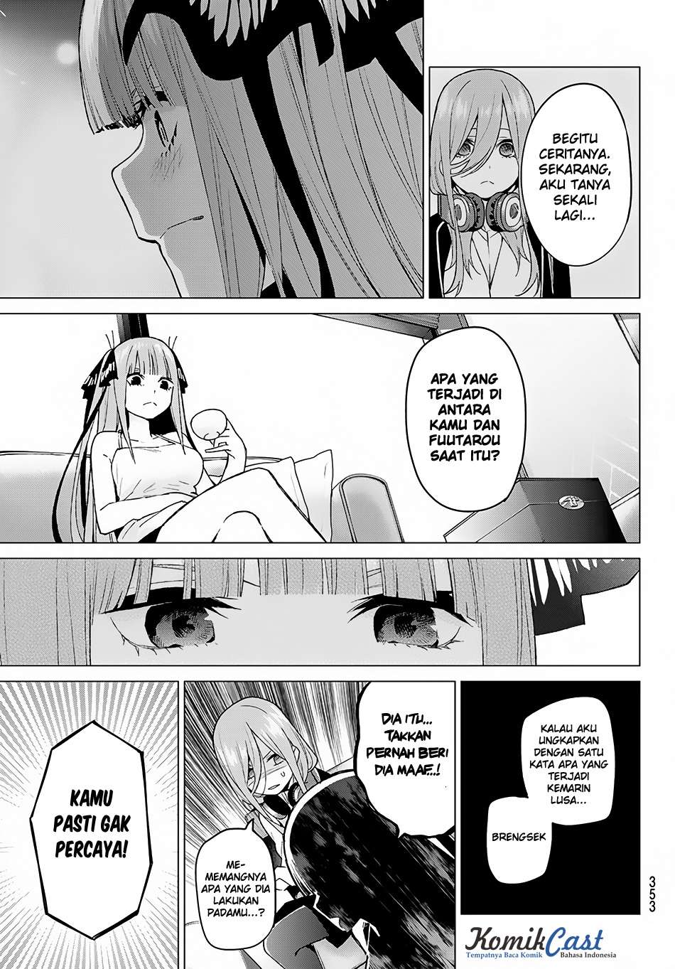 Go-toubun no Hanayome Chapter 46 - halaman 8
