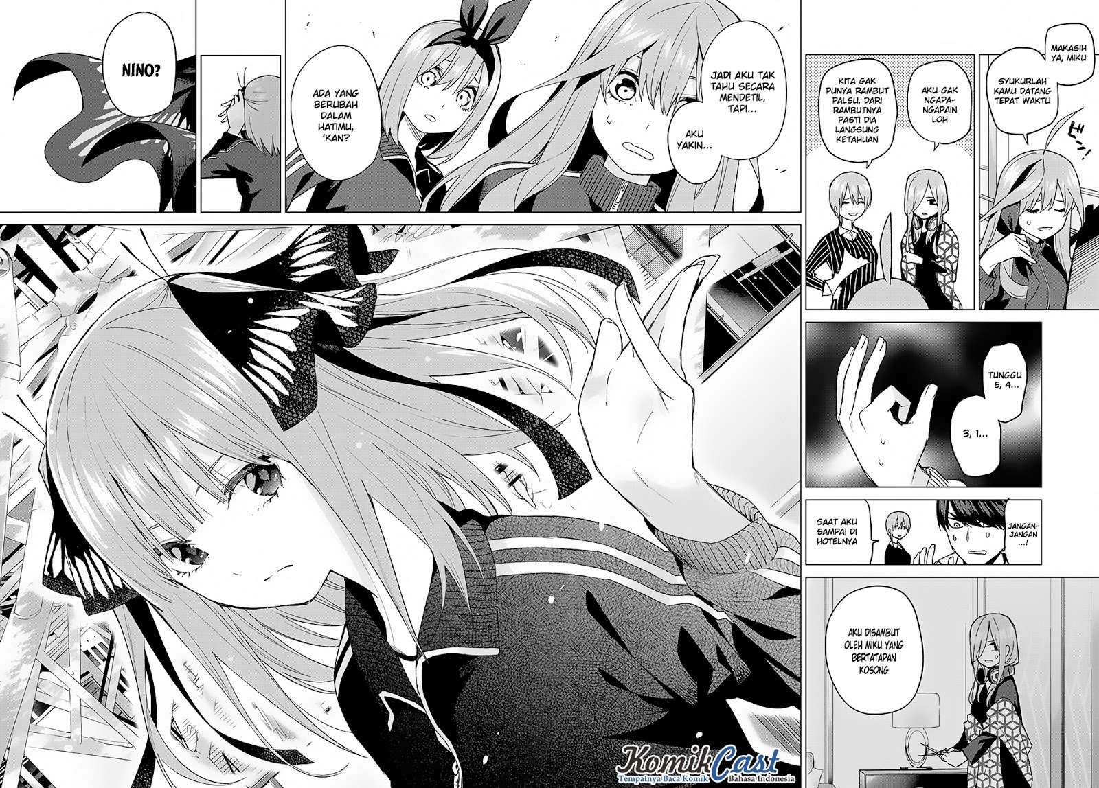 Go-toubun no Hanayome Chapter 47 - halaman 15