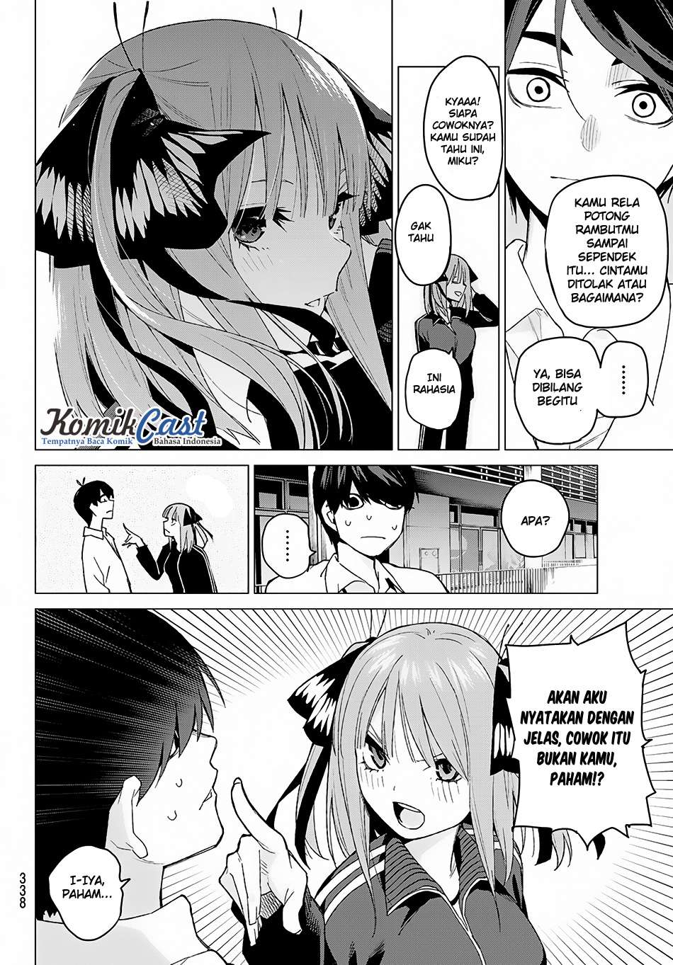 Go-toubun no Hanayome Chapter 47 - halaman 16