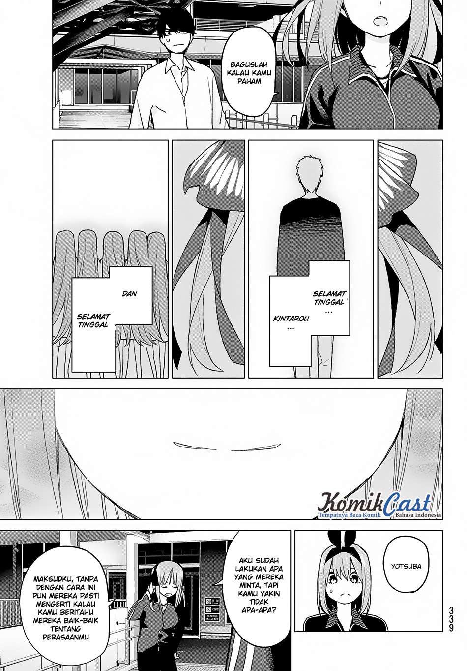 Go-toubun no Hanayome Chapter 47 - halaman 17