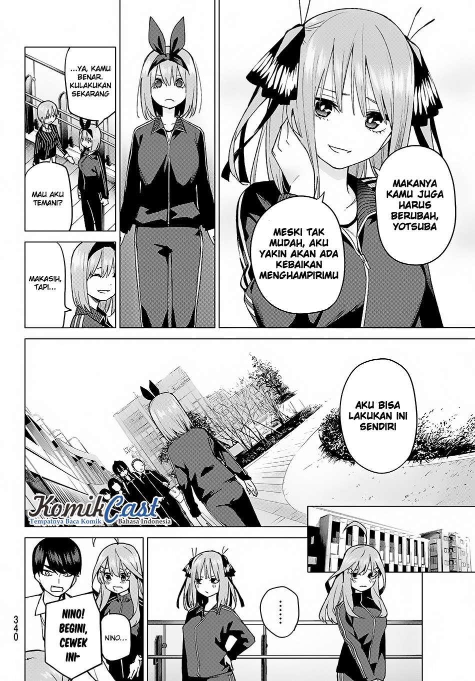 Go-toubun no Hanayome Chapter 47 - halaman 18