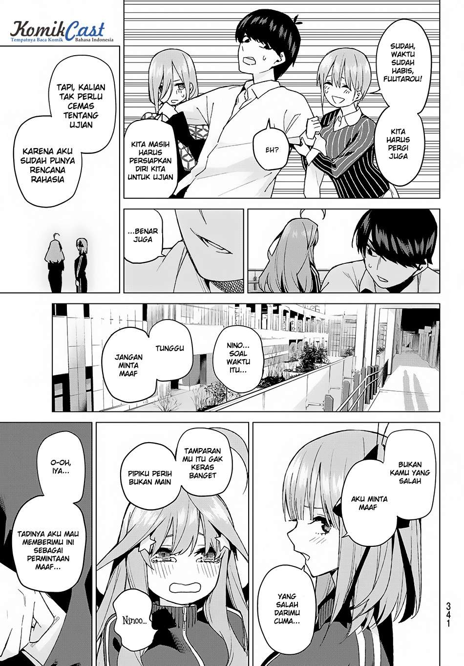 Go-toubun no Hanayome Chapter 47 - halaman 19