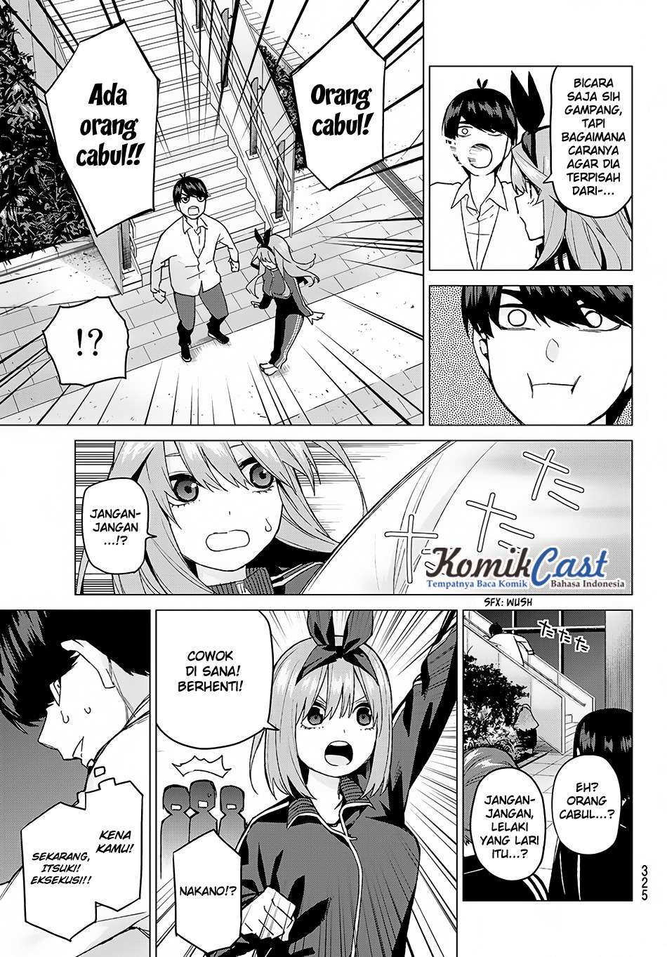 Go-toubun no Hanayome Chapter 47 - halaman 4