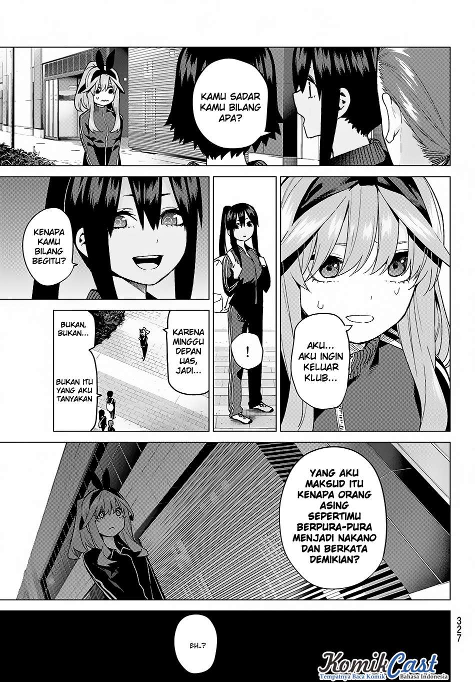 Go-toubun no Hanayome Chapter 47 - halaman 6