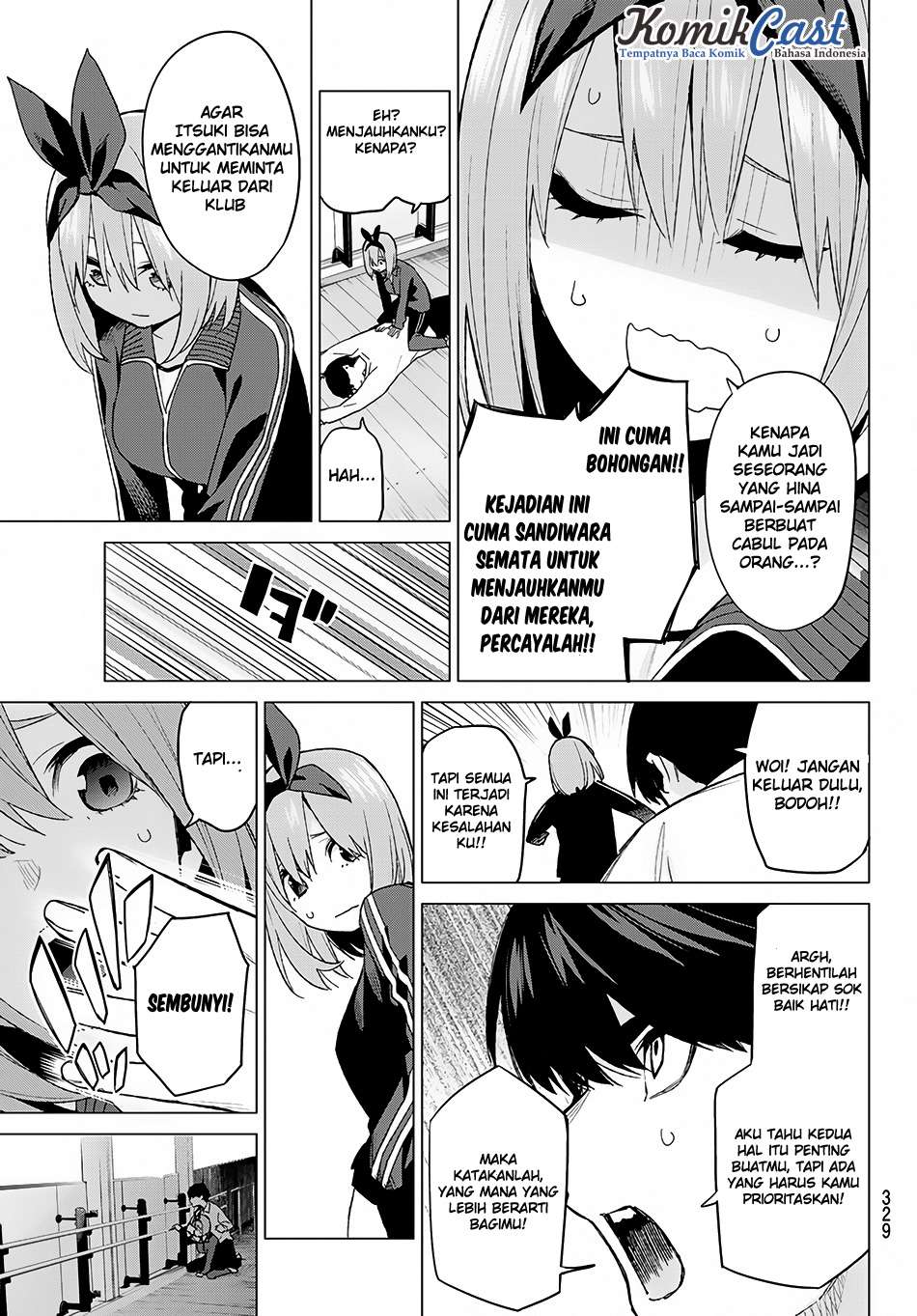 Go-toubun no Hanayome Chapter 47 - halaman 8