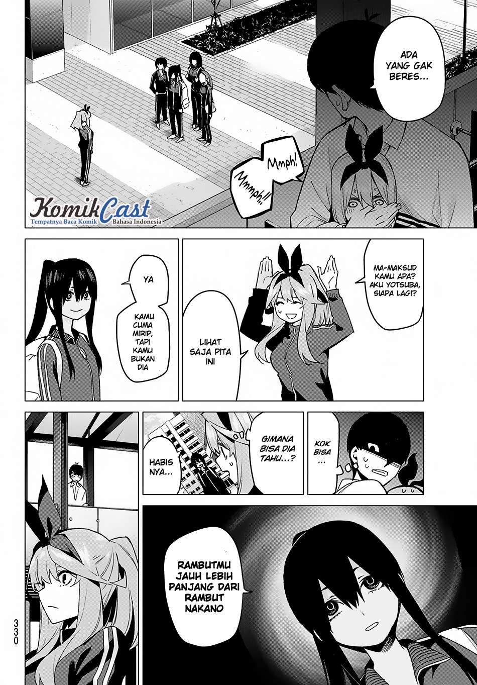 Go-toubun no Hanayome Chapter 47 - halaman 9