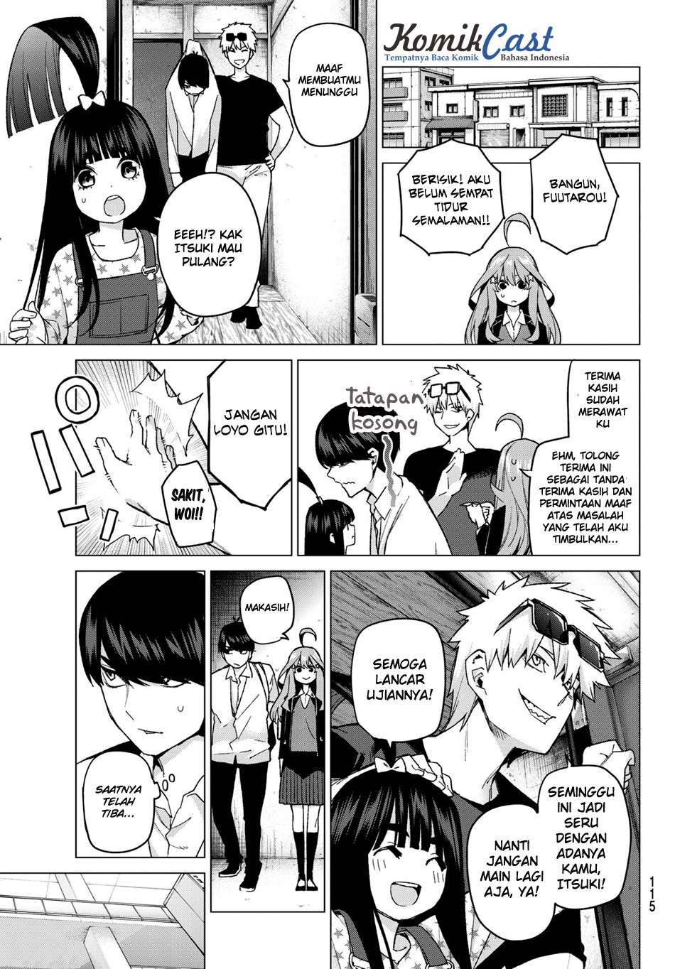 Go-toubun no Hanayome Chapter 48 - halaman 13
