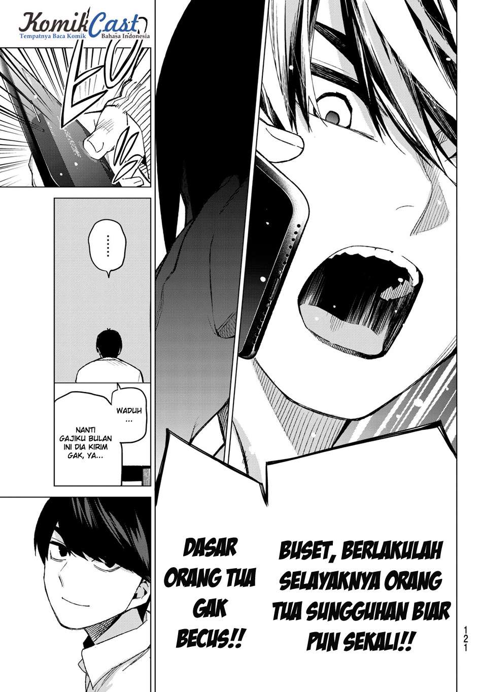 Go-toubun no Hanayome Chapter 48 - halaman 19