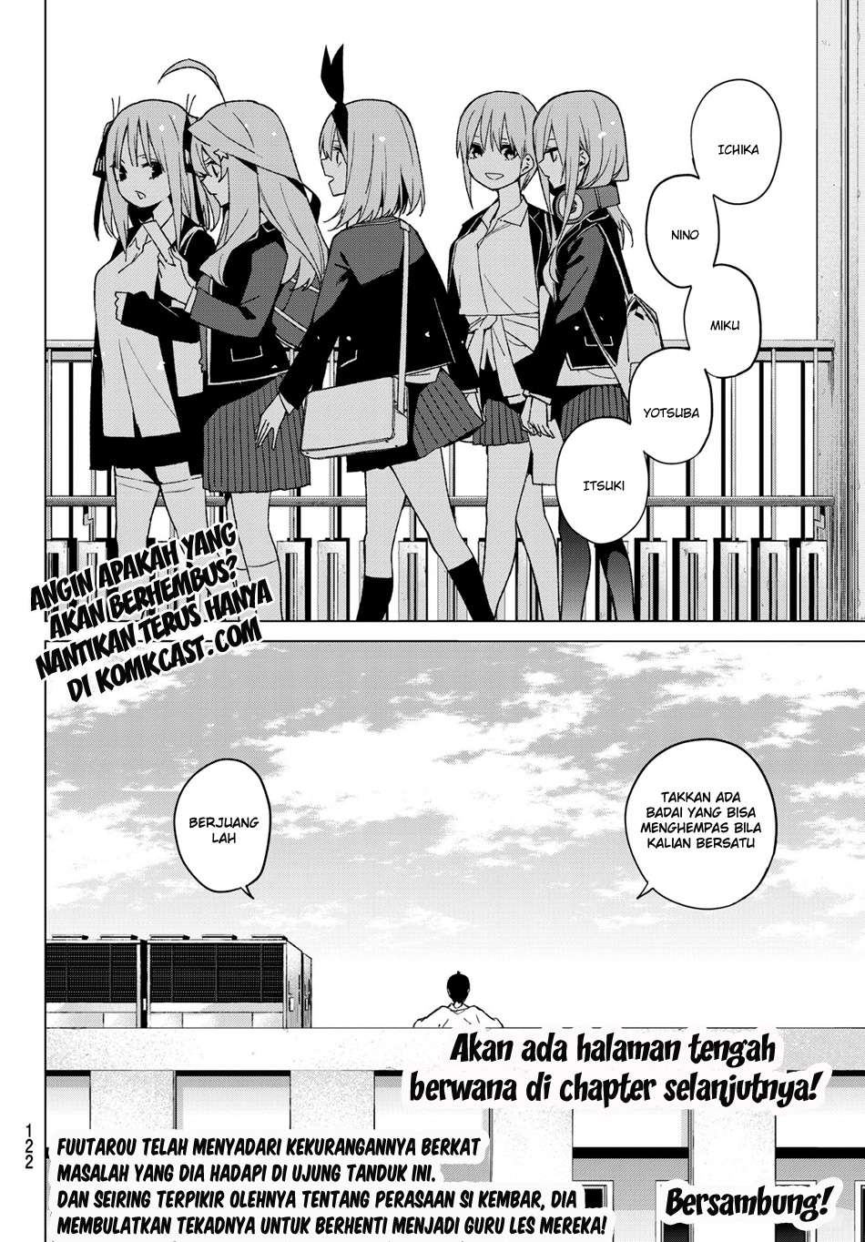 Go-toubun no Hanayome Chapter 48 - halaman 20