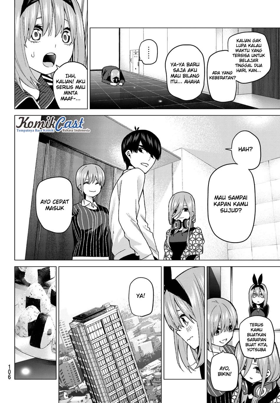 Go-toubun no Hanayome Chapter 48 - halaman 5