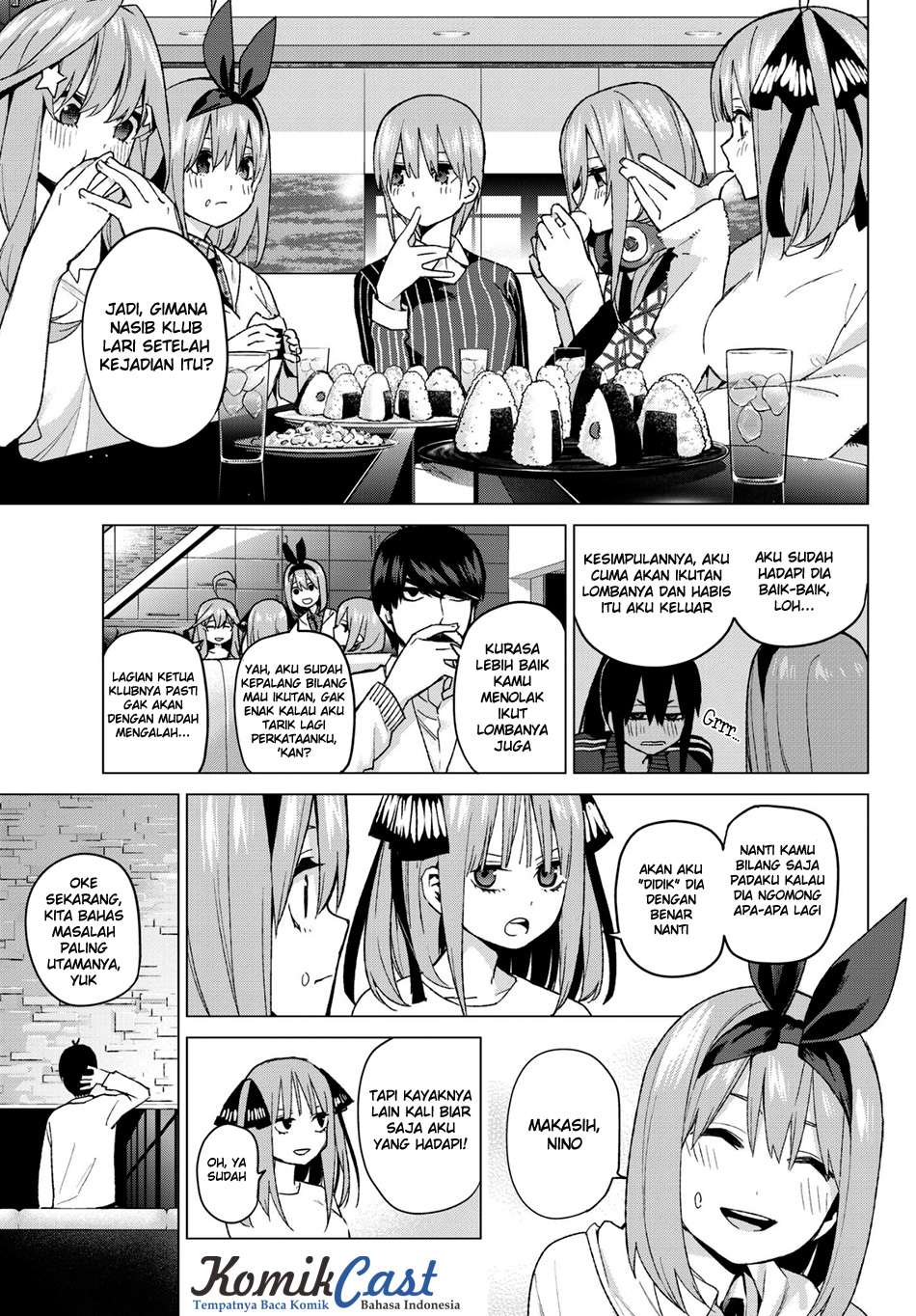 Go-toubun no Hanayome Chapter 48 - halaman 6