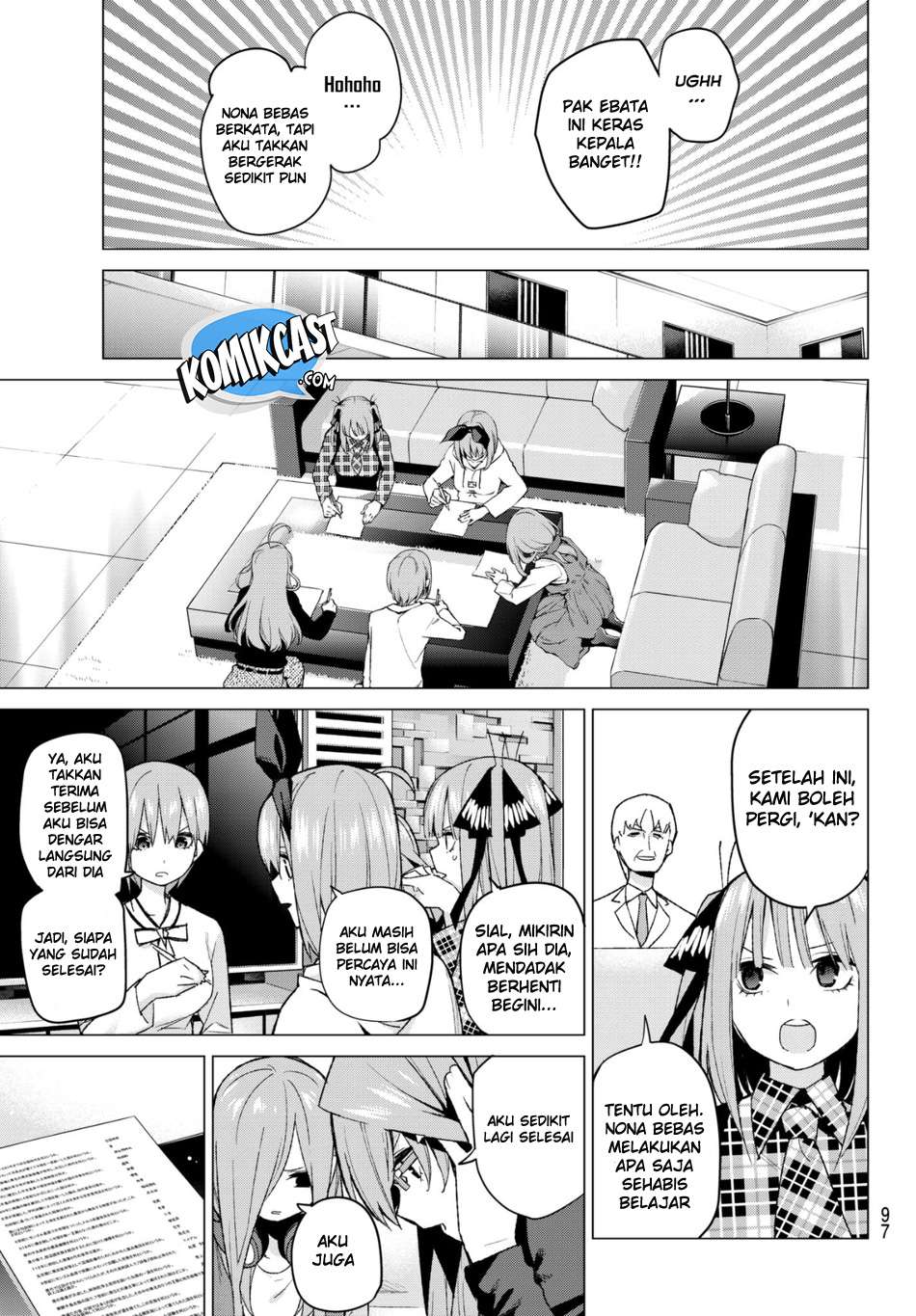 Go-toubun no Hanayome Chapter 49 - halaman 12