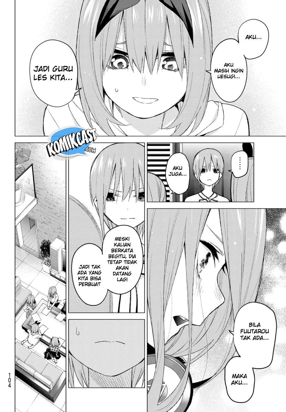 Go-toubun no Hanayome Chapter 49 - halaman 20