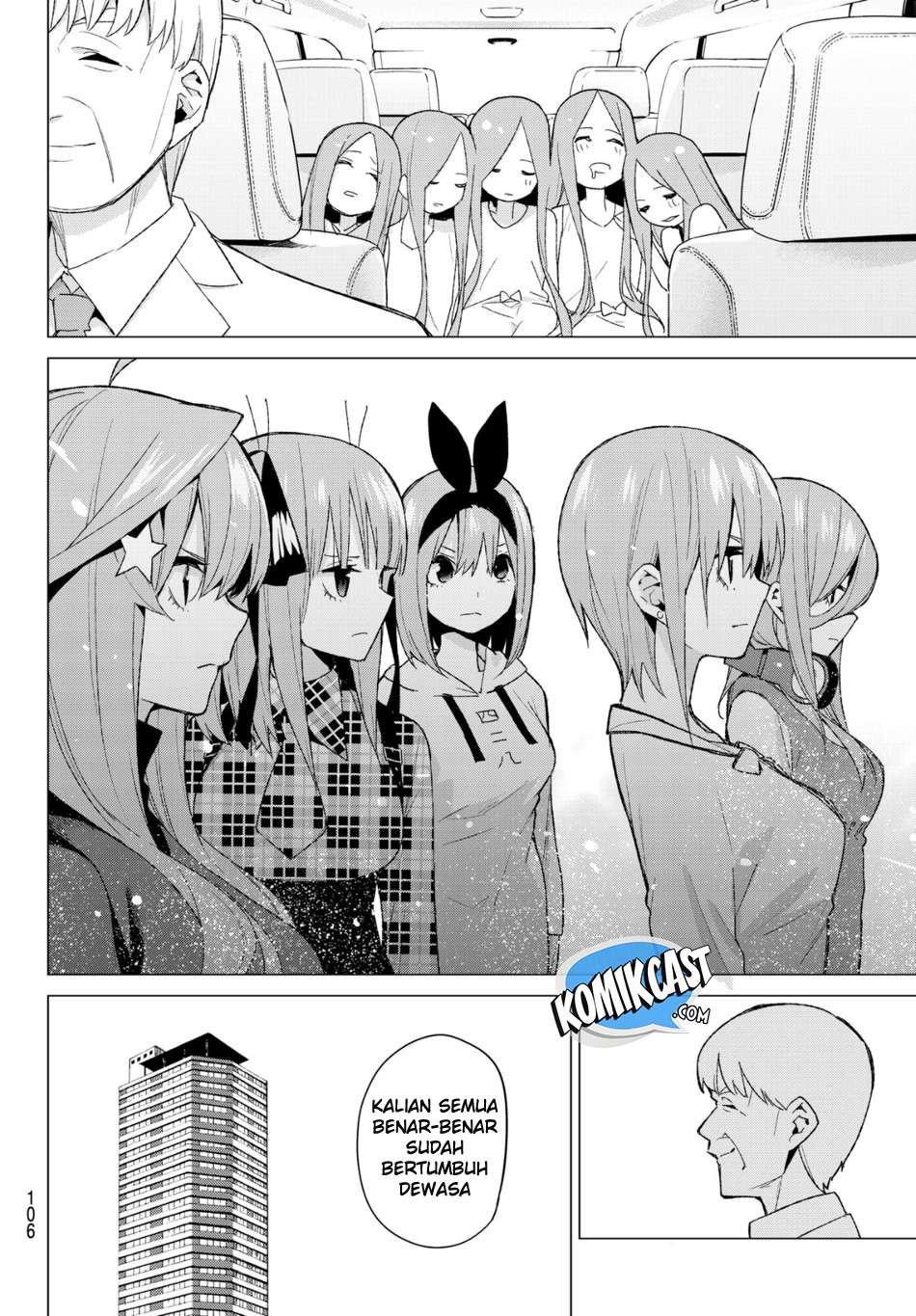 Go-toubun no Hanayome Chapter 49 - halaman 22