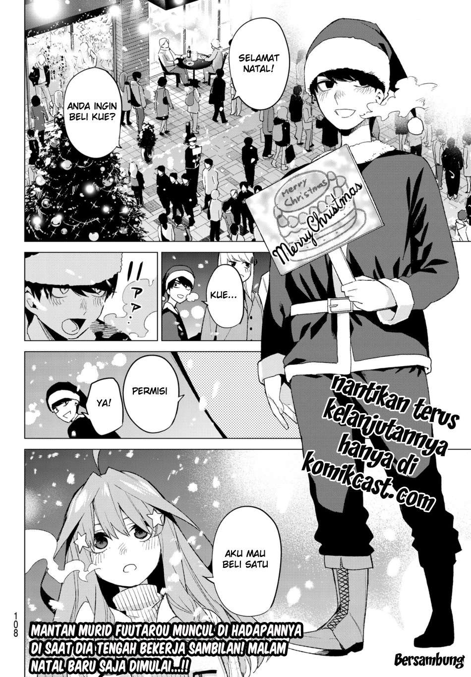Go-toubun no Hanayome Chapter 49 - halaman 24