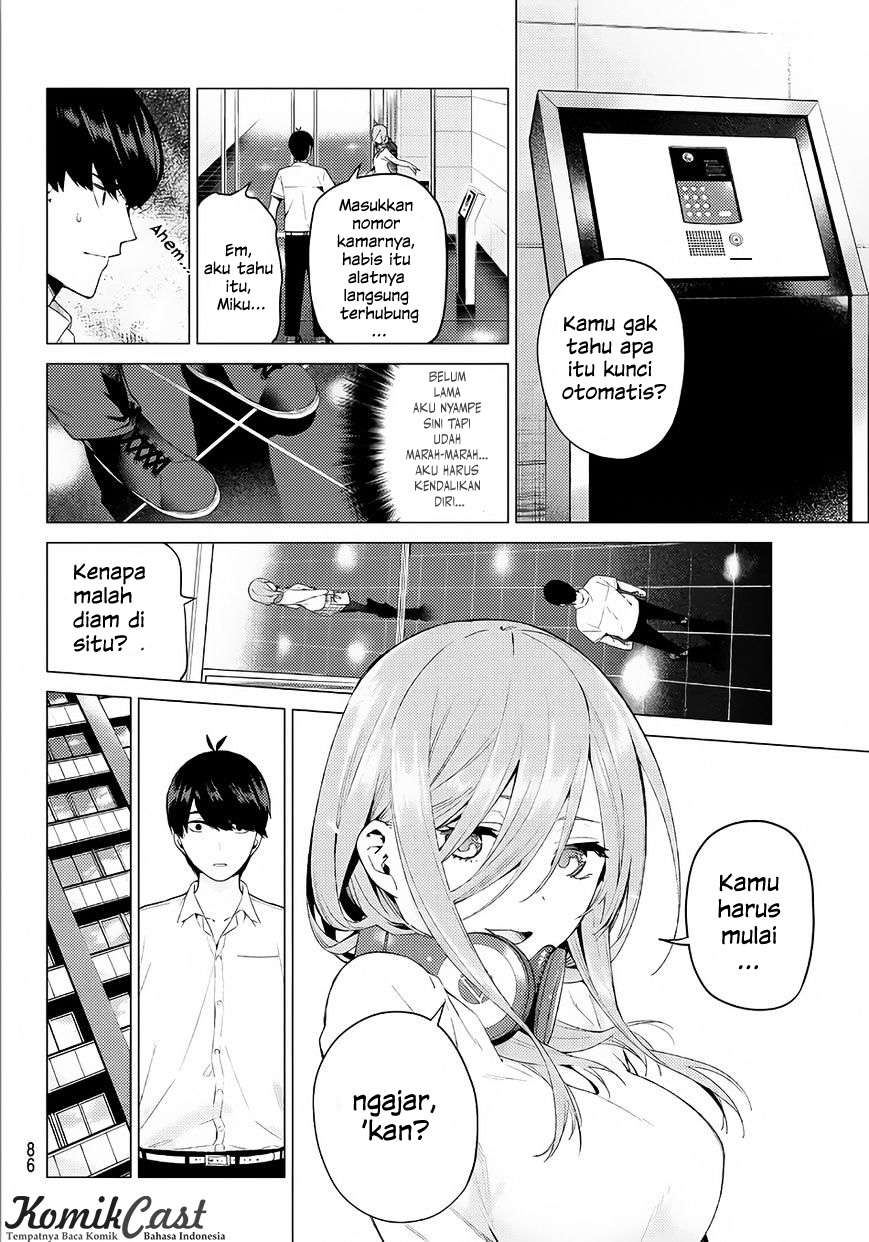 Go-toubun no Hanayome Chapter 5 - halaman 3