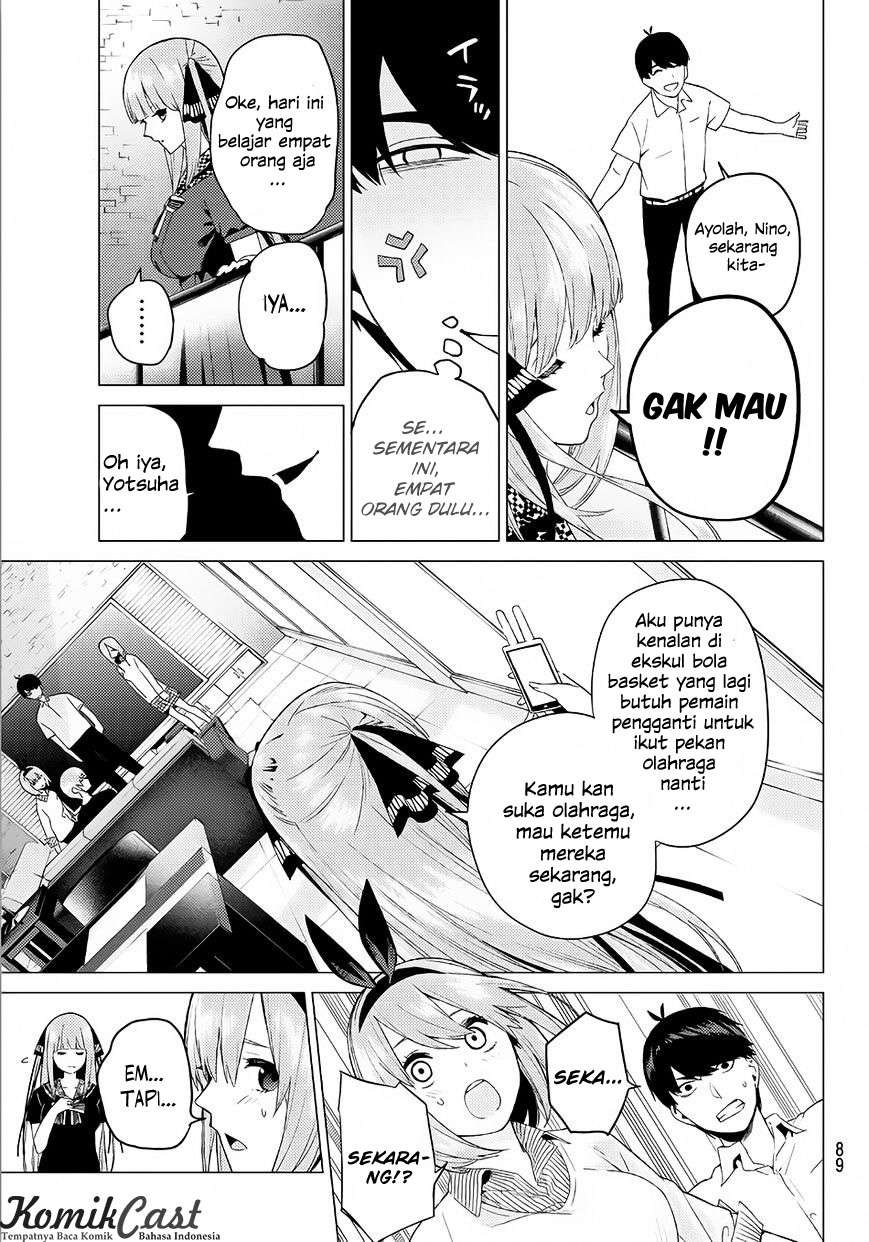 Go-toubun no Hanayome Chapter 5 - halaman 6