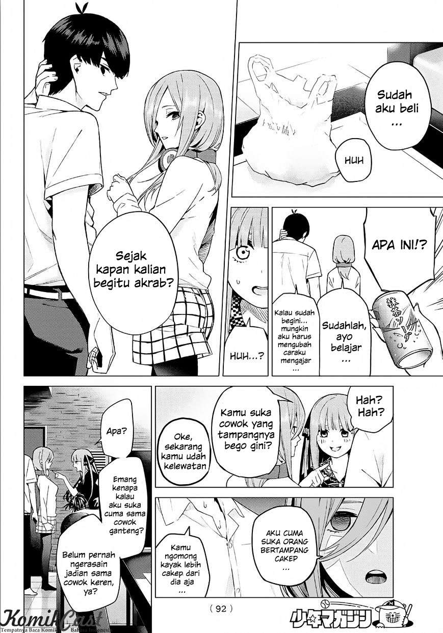 Go-toubun no Hanayome Chapter 5 - halaman 9