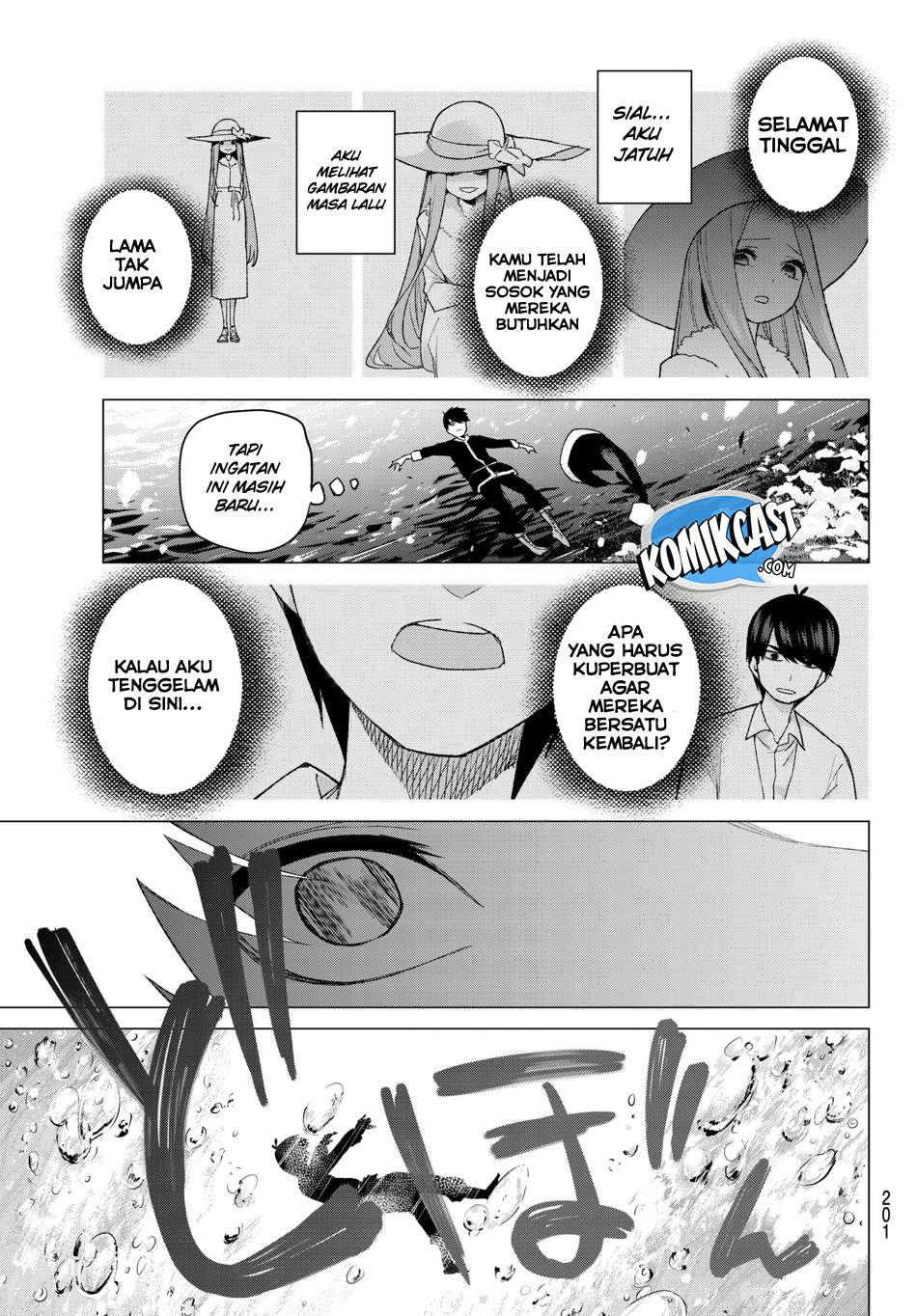 Go-toubun no Hanayome Chapter 50 - halaman 13