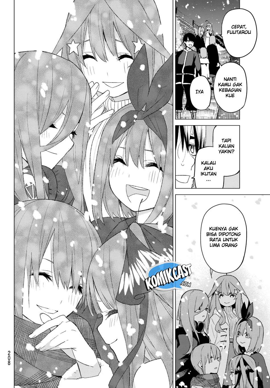 Go-toubun no Hanayome Chapter 50 - halaman 19