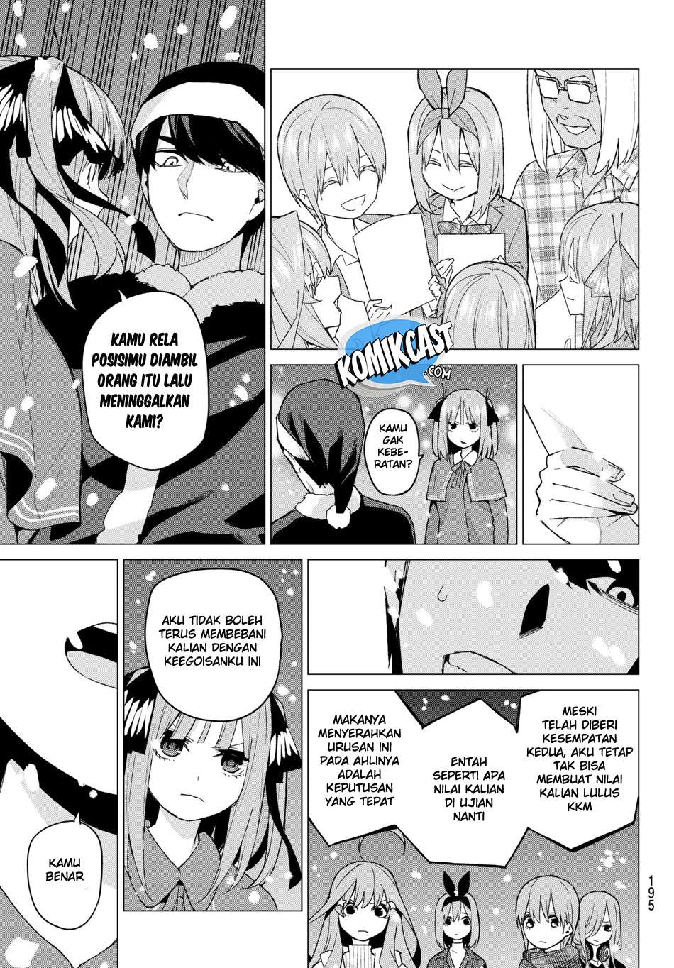 Go-toubun no Hanayome Chapter 50 - halaman 6