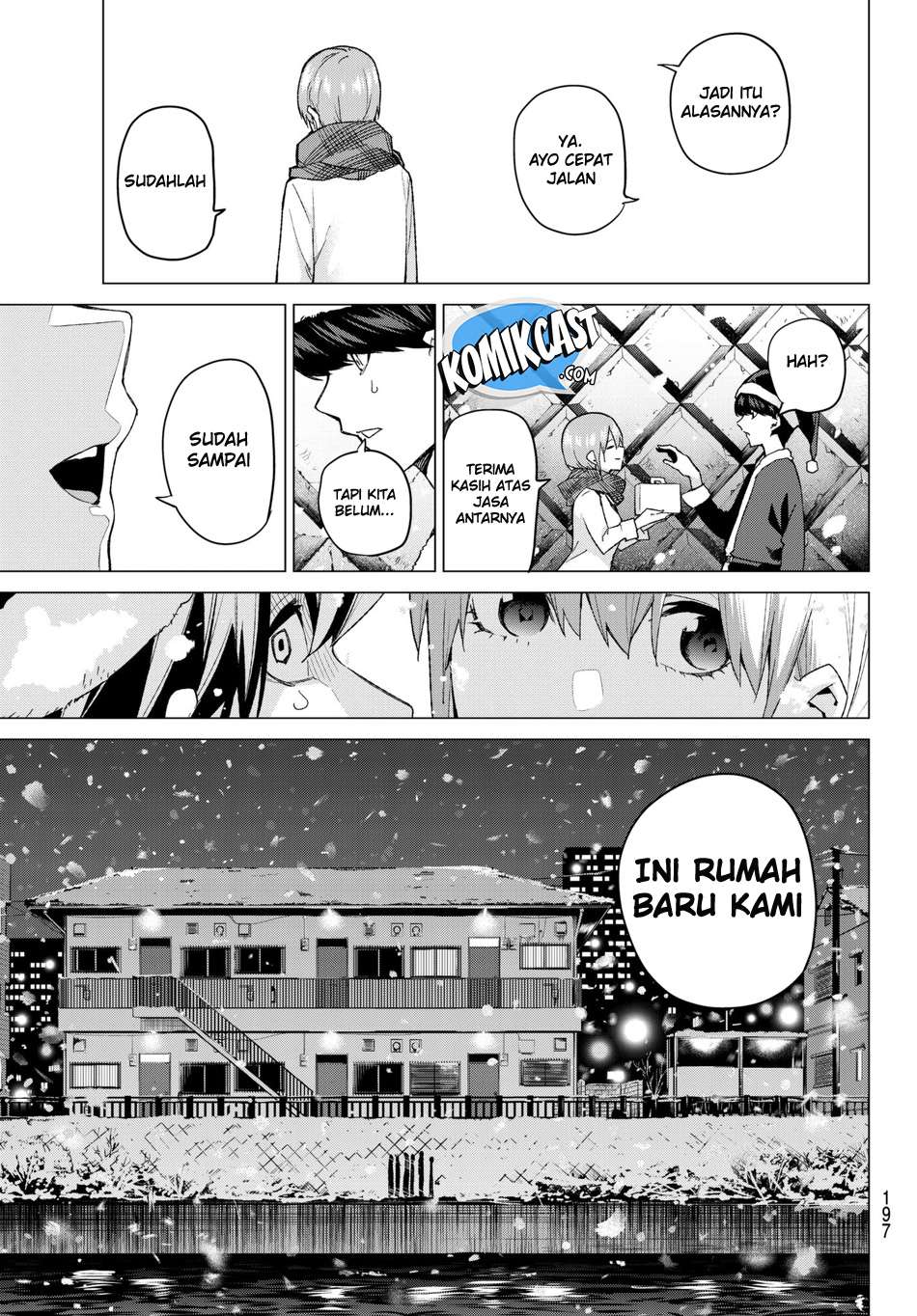 Go-toubun no Hanayome Chapter 50 - halaman 8