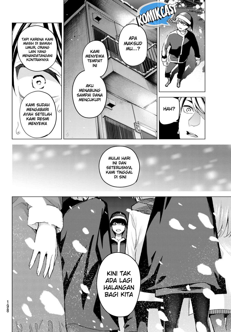 Go-toubun no Hanayome Chapter 50 - halaman 9