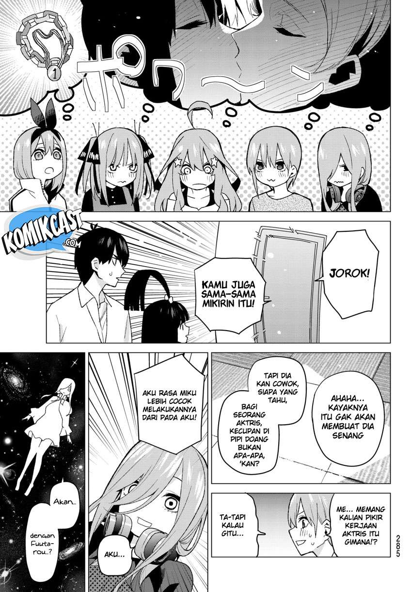 Go-toubun no Hanayome Chapter 51 - halaman 14