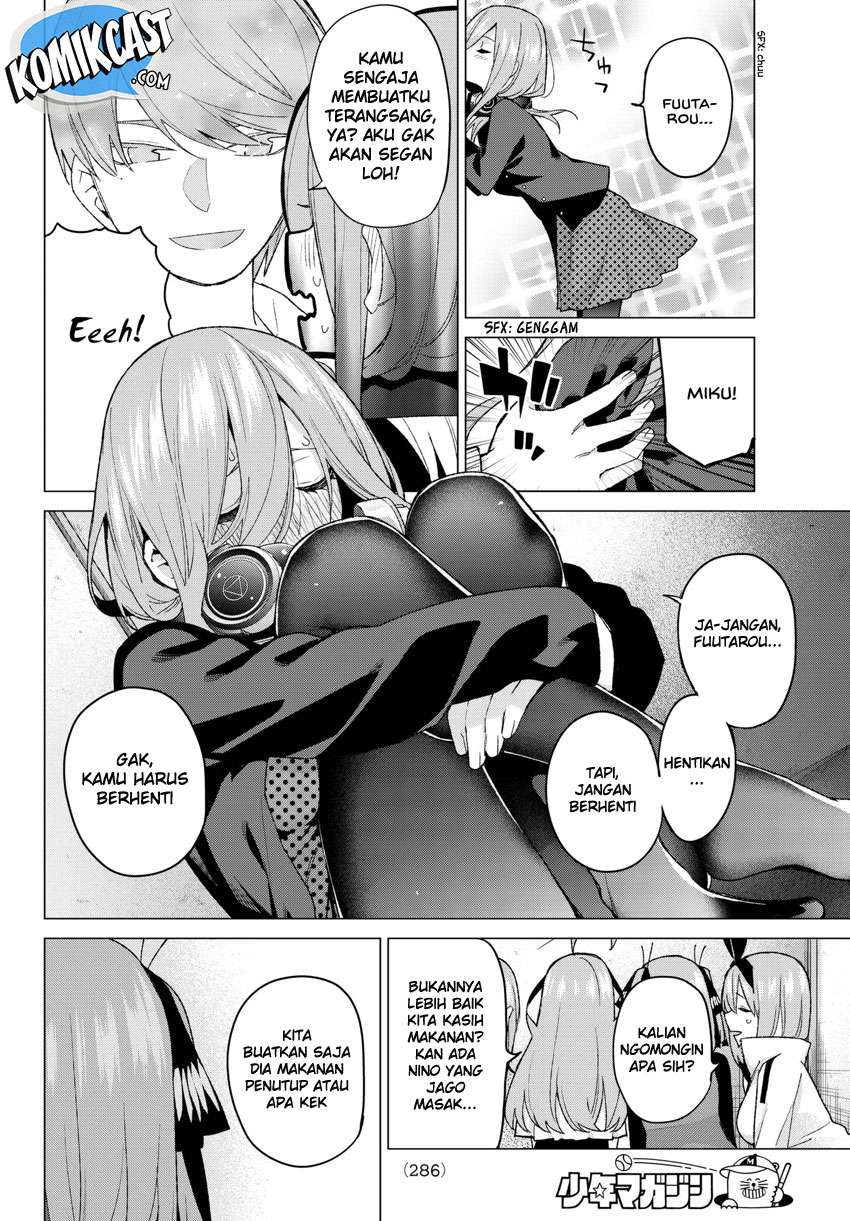 Go-toubun no Hanayome Chapter 51 - halaman 15