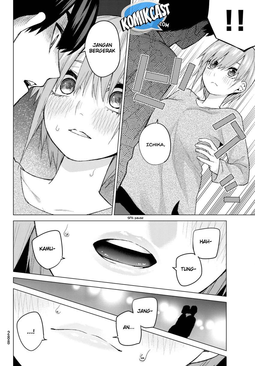 Go-toubun no Hanayome Chapter 51 - halaman 17