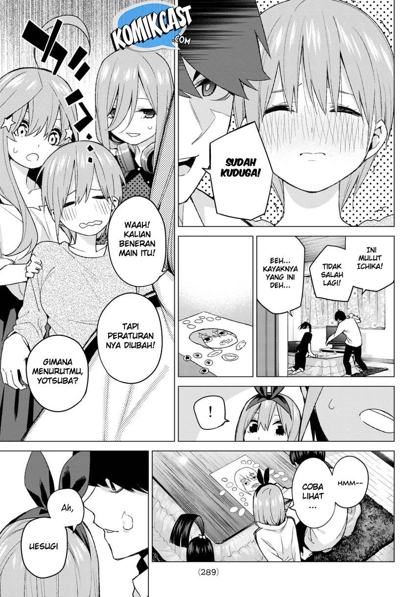 Go-toubun no Hanayome Chapter 51 - halaman 18