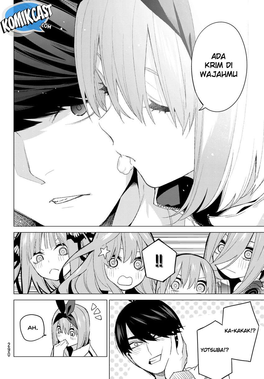 Go-toubun no Hanayome Chapter 51 - halaman 19