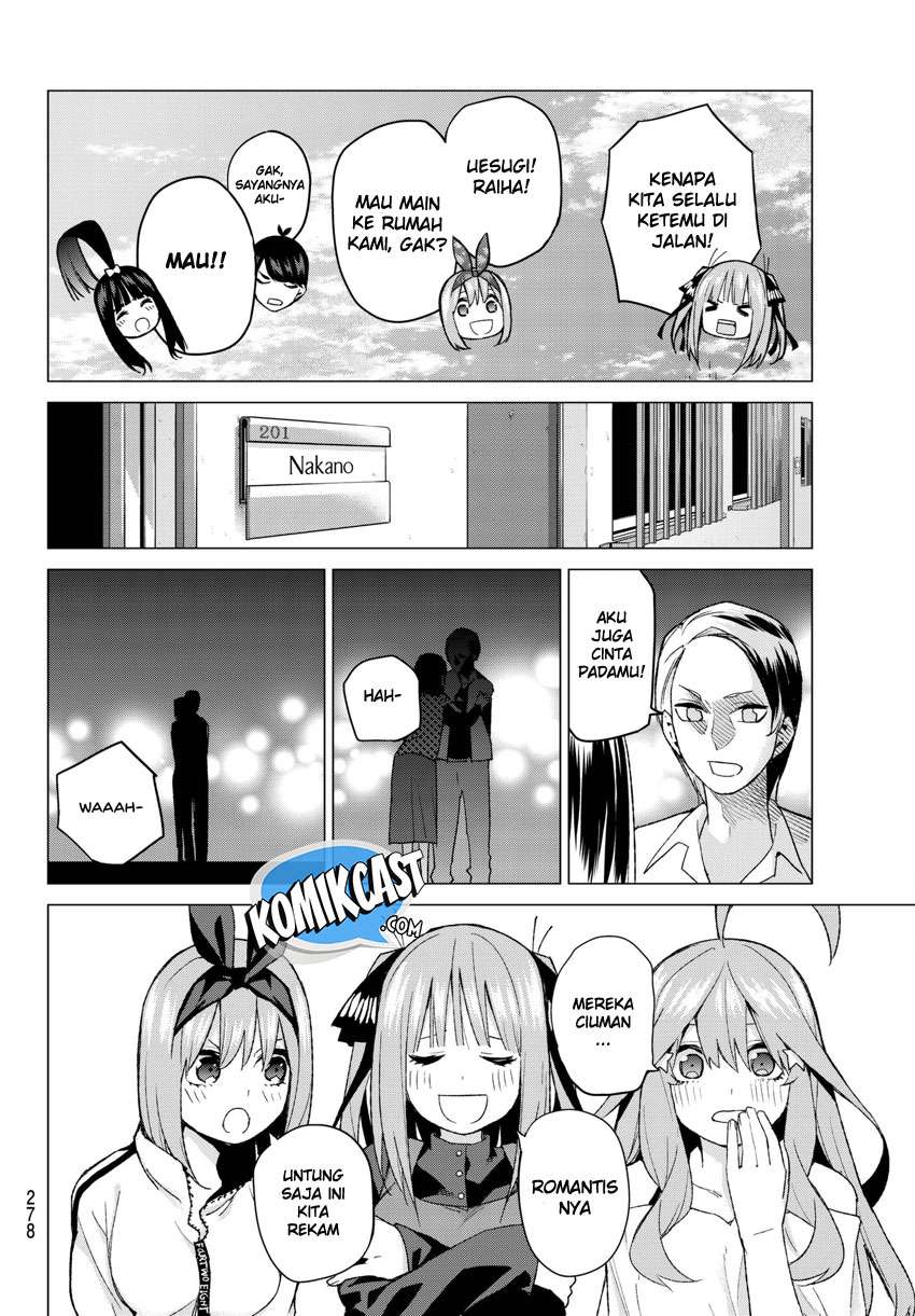 Go-toubun no Hanayome Chapter 51 - halaman 6