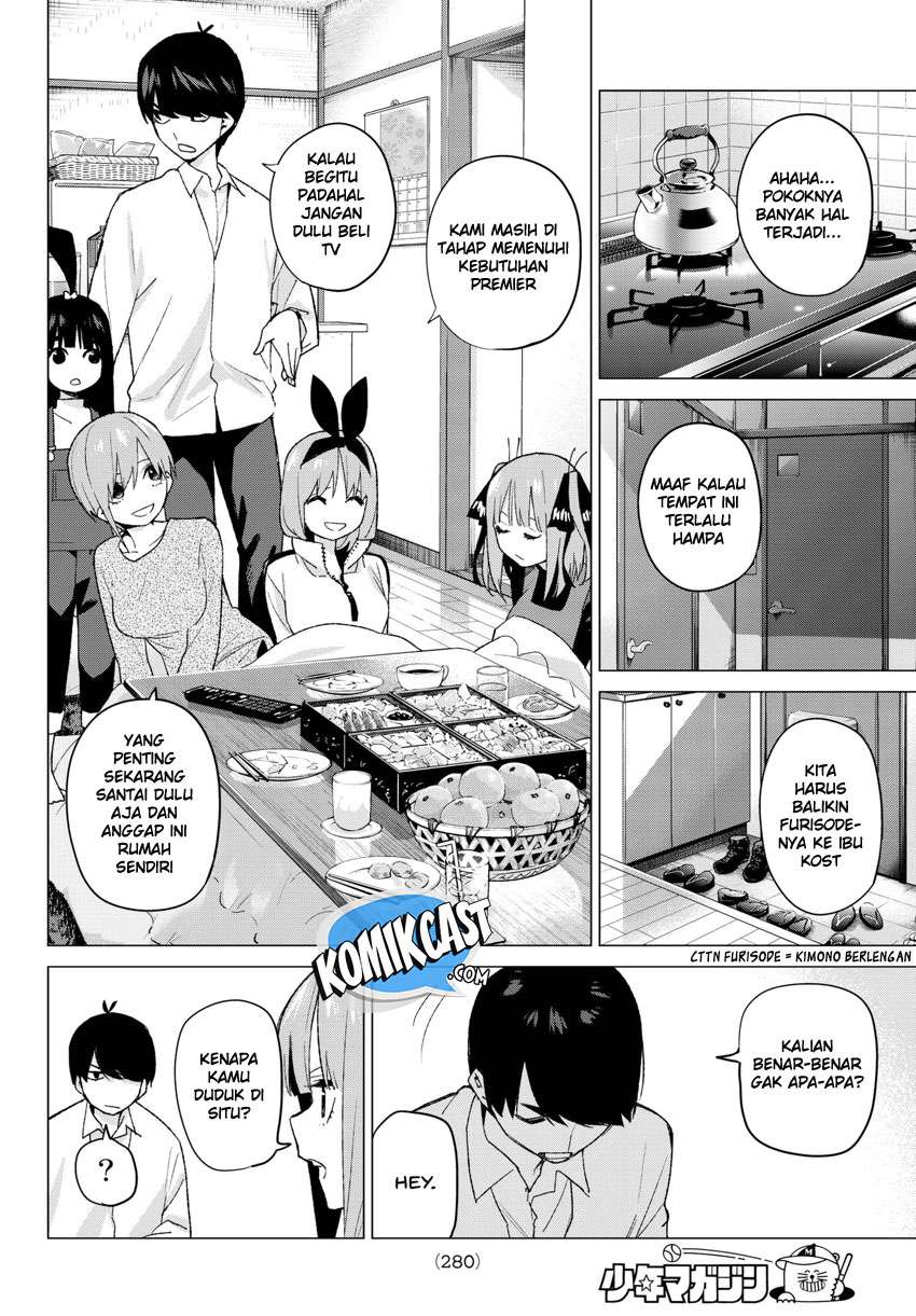 Go-toubun no Hanayome Chapter 51 - halaman 8