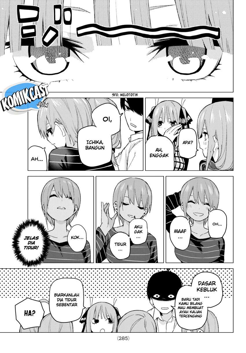 Go-toubun no Hanayome Chapter 52 - halaman 10