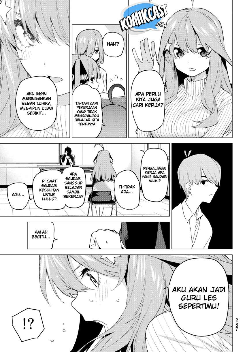 Go-toubun no Hanayome Chapter 52 - halaman 13