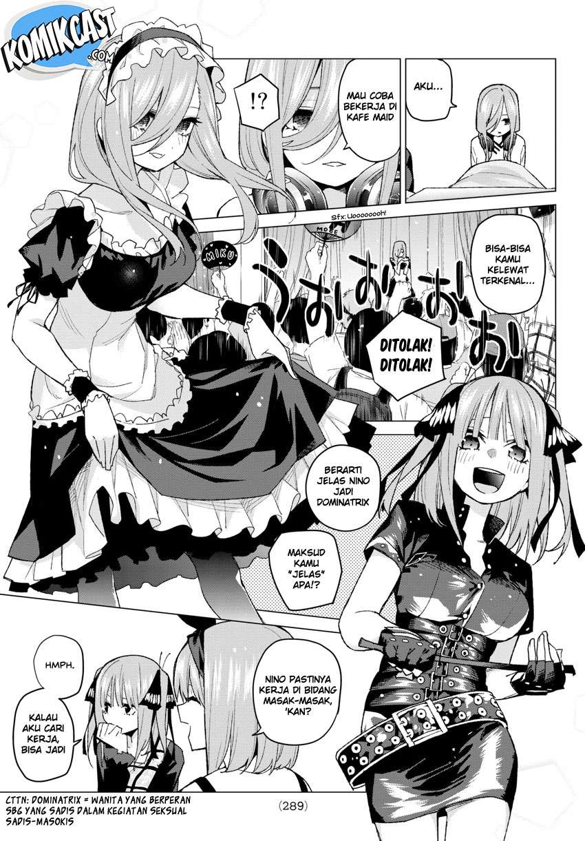 Go-toubun no Hanayome Chapter 52 - halaman 15