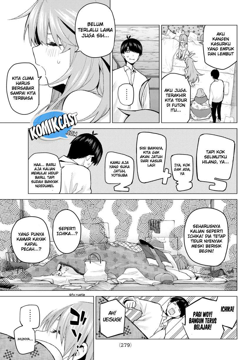 Go-toubun no Hanayome Chapter 52 - halaman 4