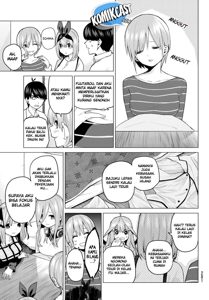 Go-toubun no Hanayome Chapter 52 - halaman 6