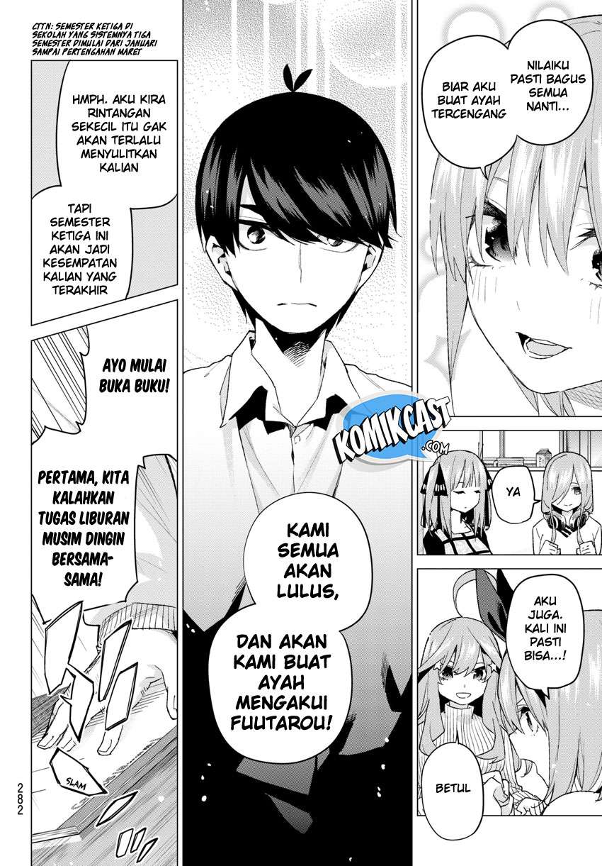 Go-toubun no Hanayome Chapter 52 - halaman 7