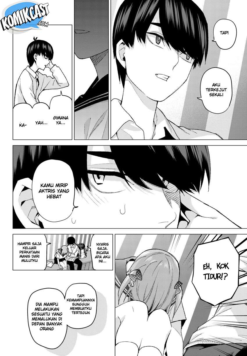 Go-toubun no Hanayome Chapter 53 - halaman 18