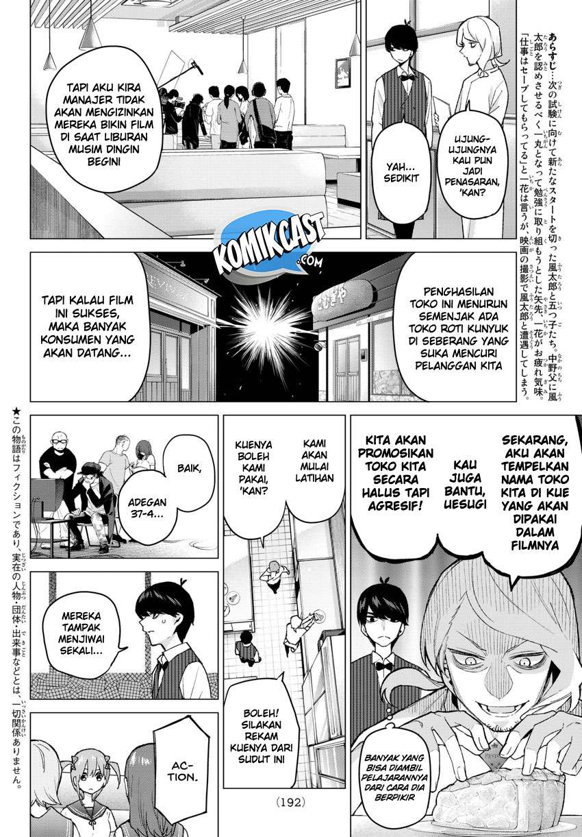Go-toubun no Hanayome Chapter 53 - halaman 3