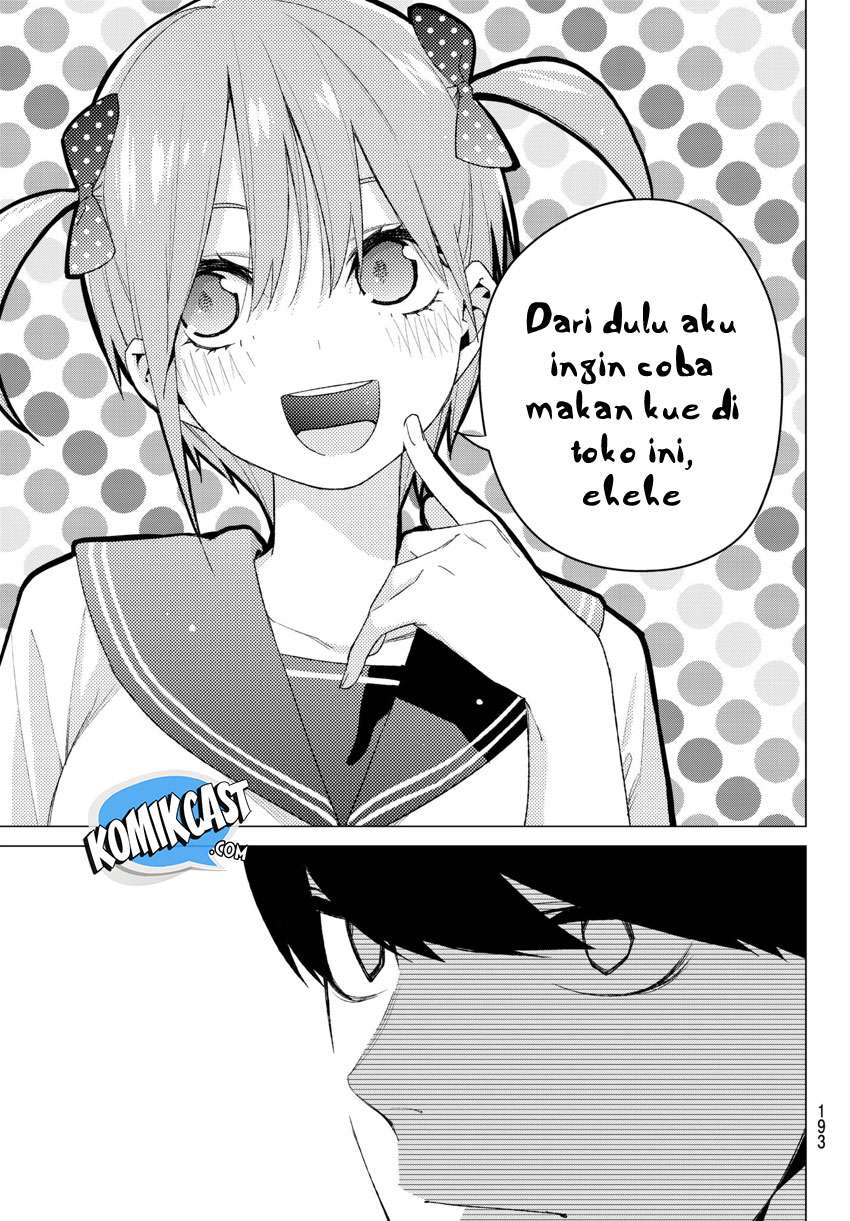 Go-toubun no Hanayome Chapter 53 - halaman 4