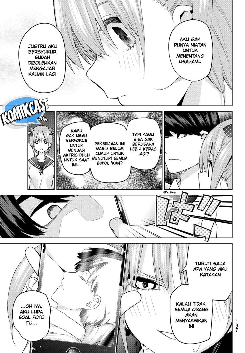 Go-toubun no Hanayome Chapter 53 - halaman 8