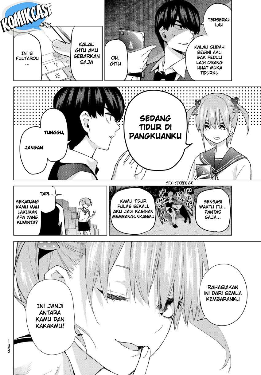 Go-toubun no Hanayome Chapter 53 - halaman 9