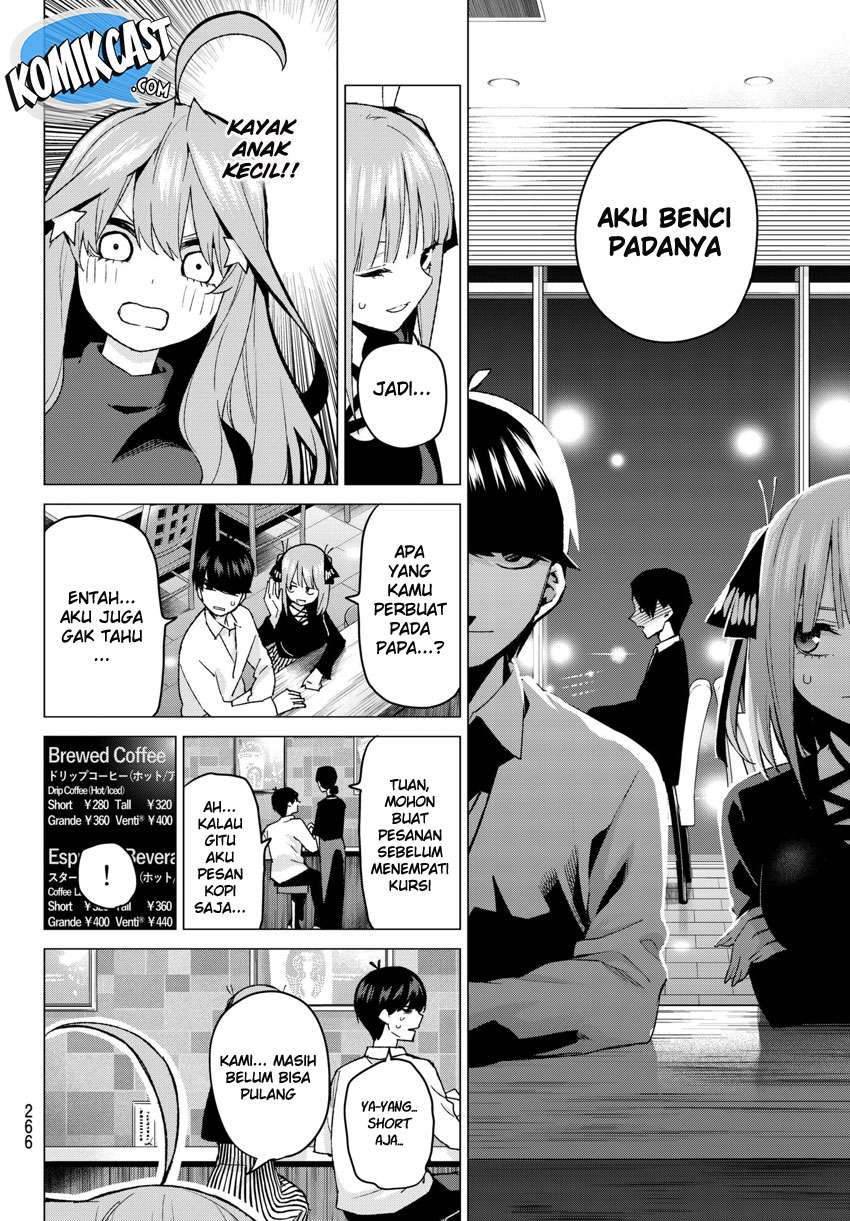 Go-toubun no Hanayome Chapter 54 - halaman 11